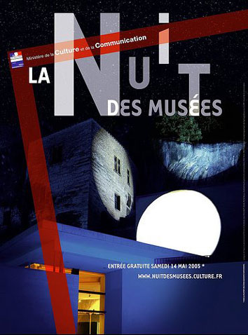 Affiche Nuit des Musées 2005