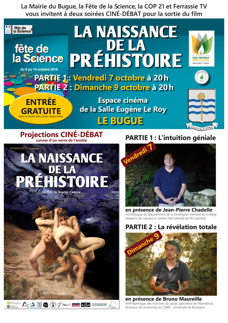 Ciné-débat - La Naissance de la Préhistoire
